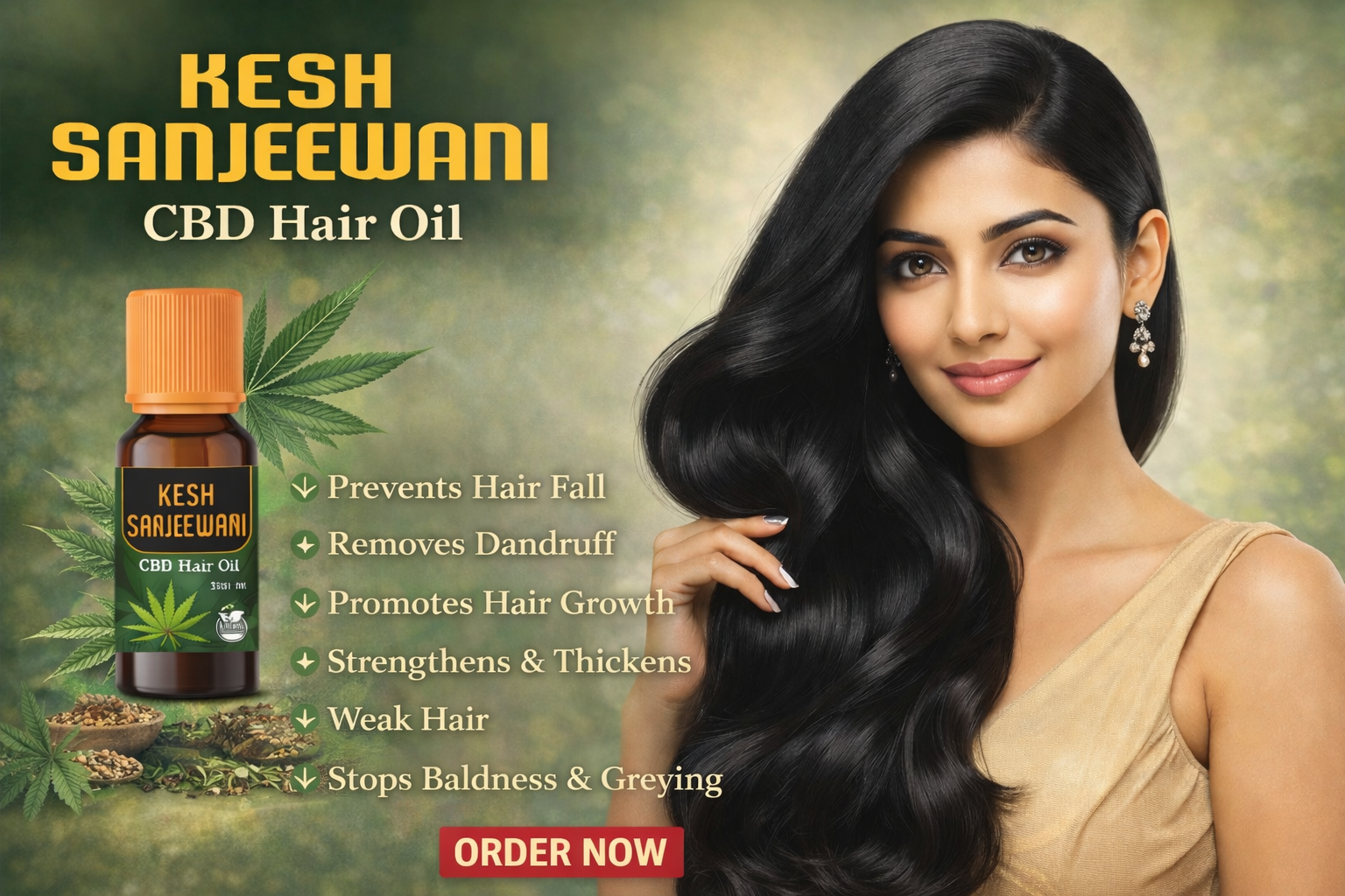 Kesh Sanjeevani CBD Hair Oil